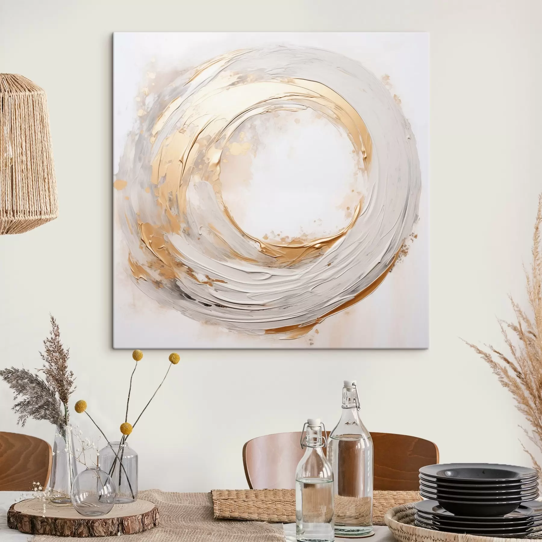  Schilderijen Abstracte cirkel s45016