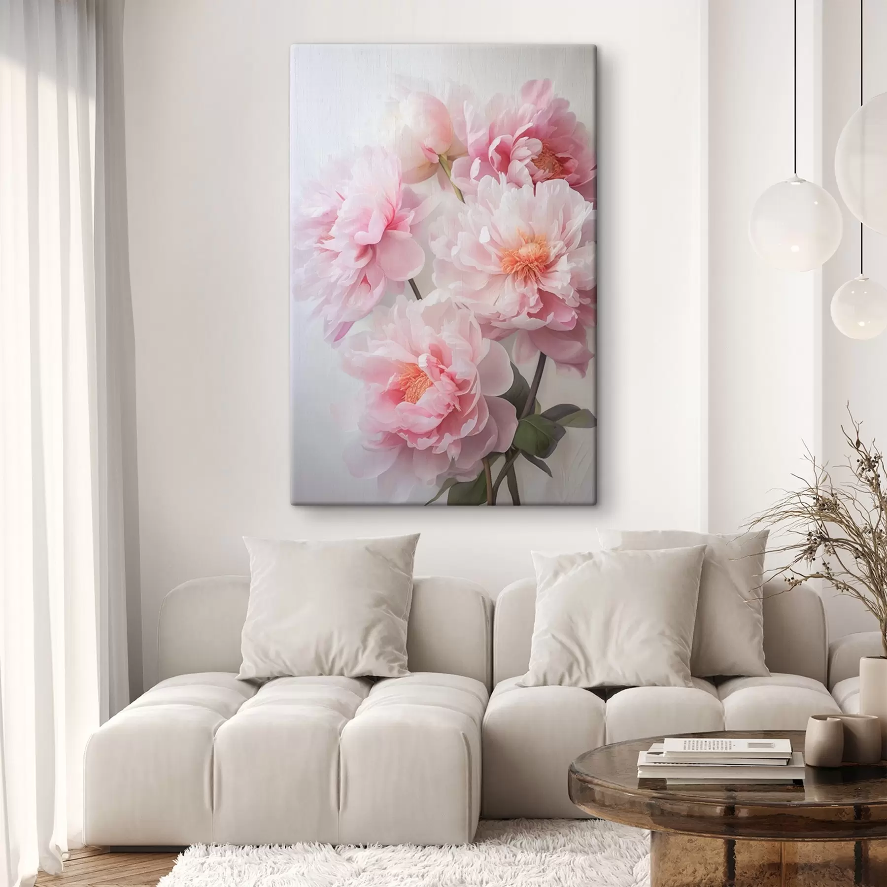  Schilderijen Pioenrozen s45025