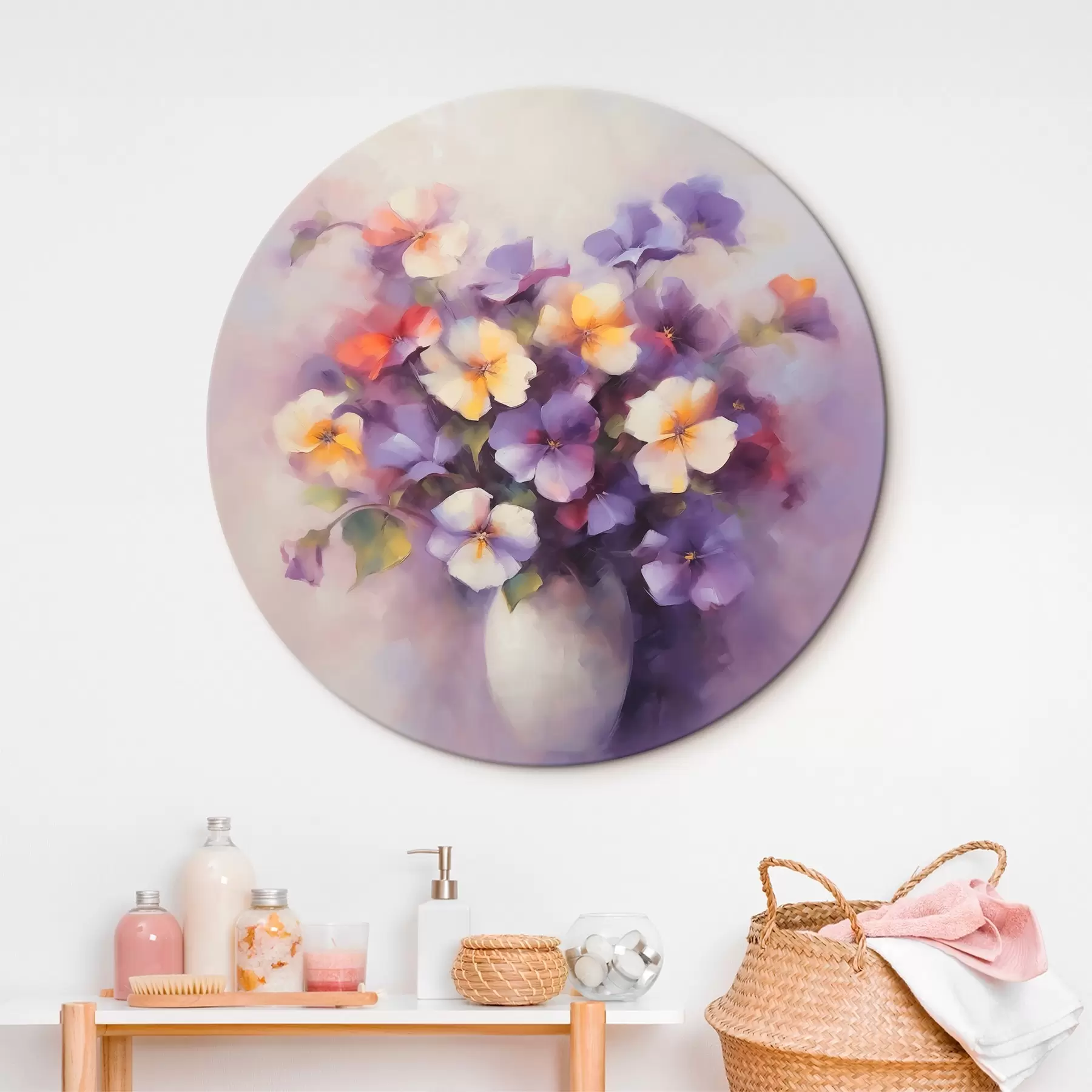  Schilderijen Boeket met viooltjes r45012