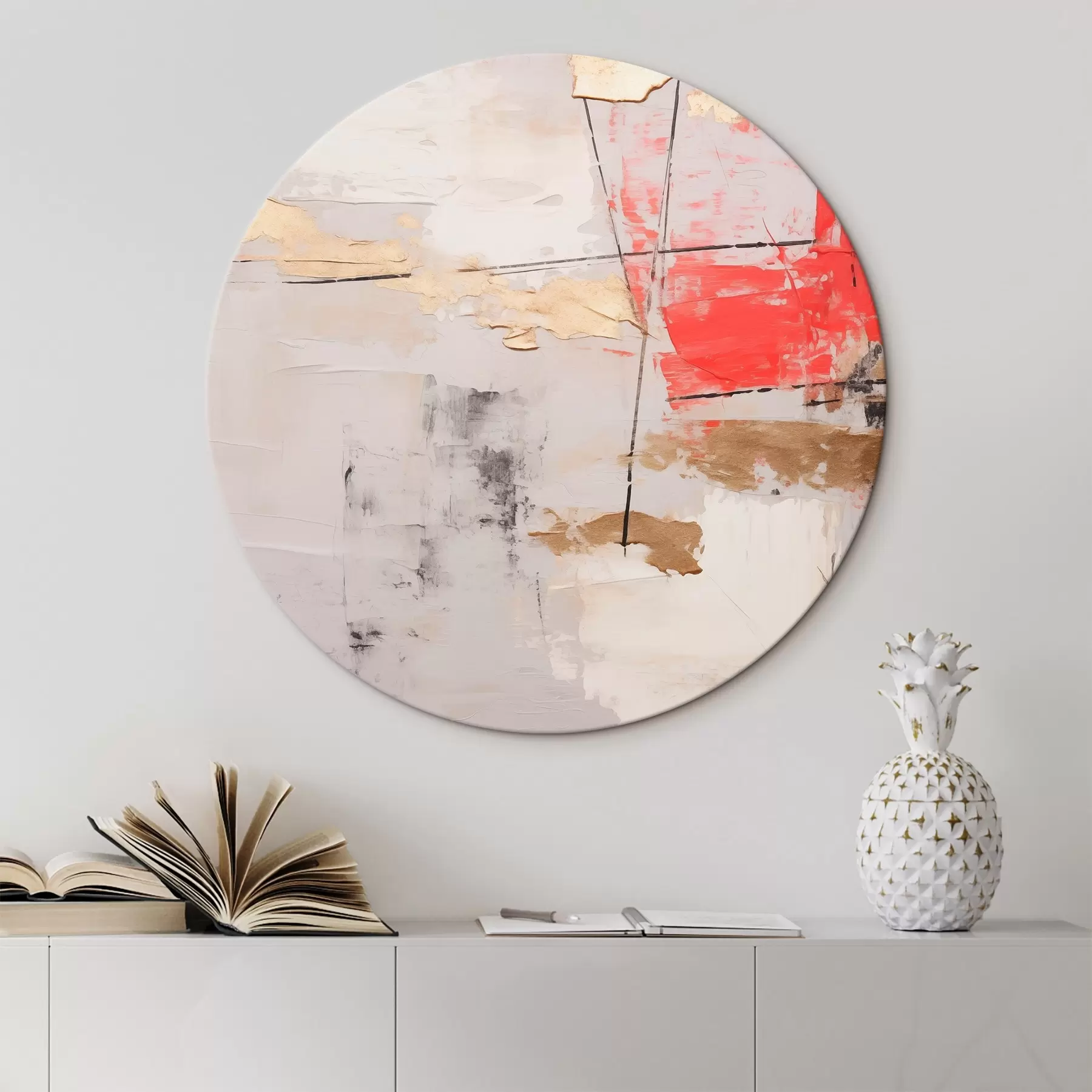  Schilderijen Chaotische abstractie r45026