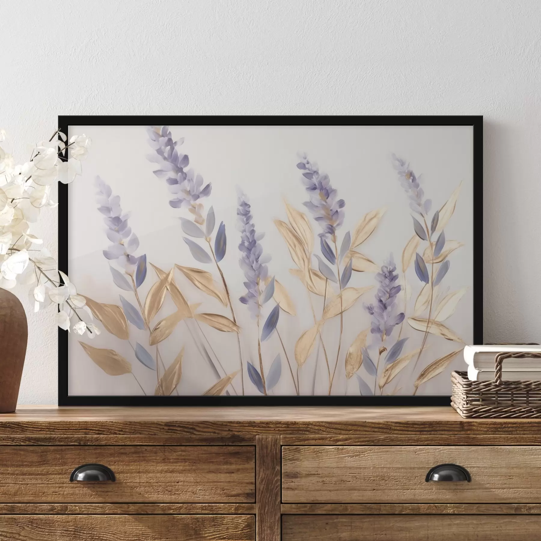 Fotobehang Takjes lavendel f45011