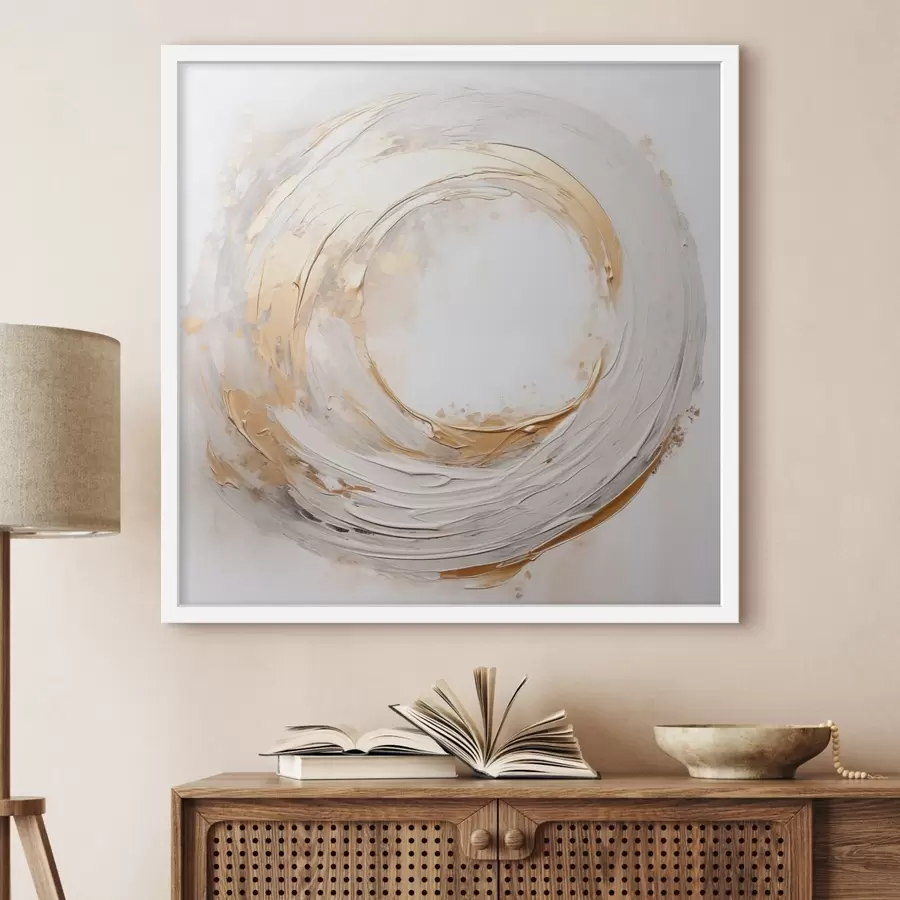 Fotobehang Abstracte cirkel f45016