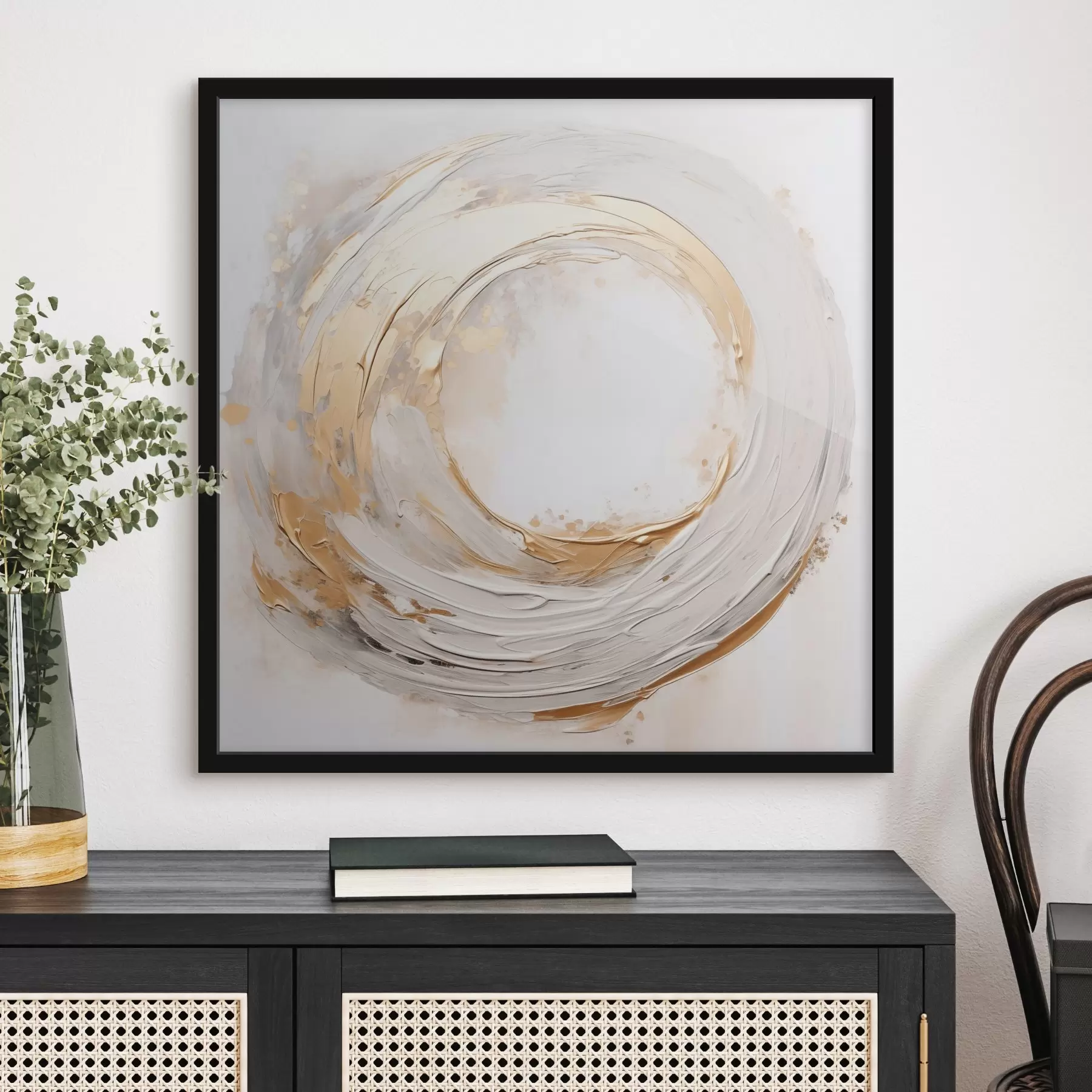 Fotobehang Abstracte cirkel f45016