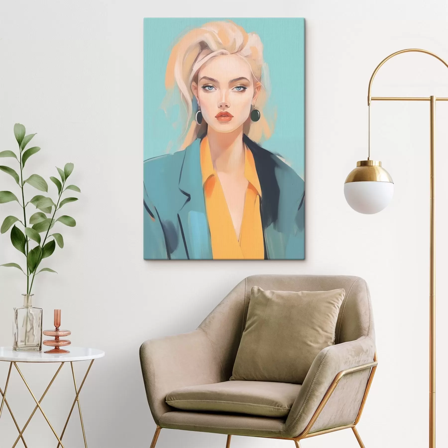 Schilderijen Portret van een vrouw s45072