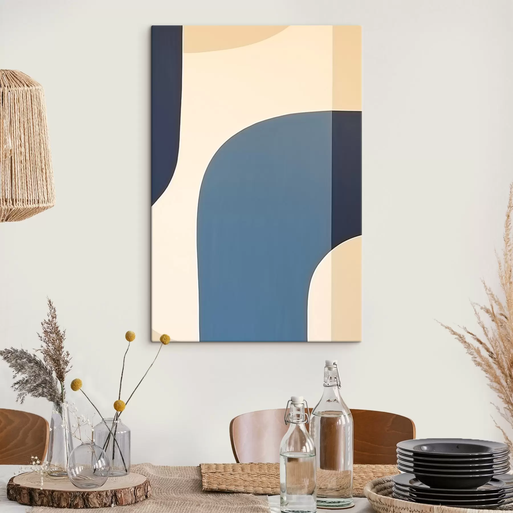  Schilderijen Abstracte golven s45074