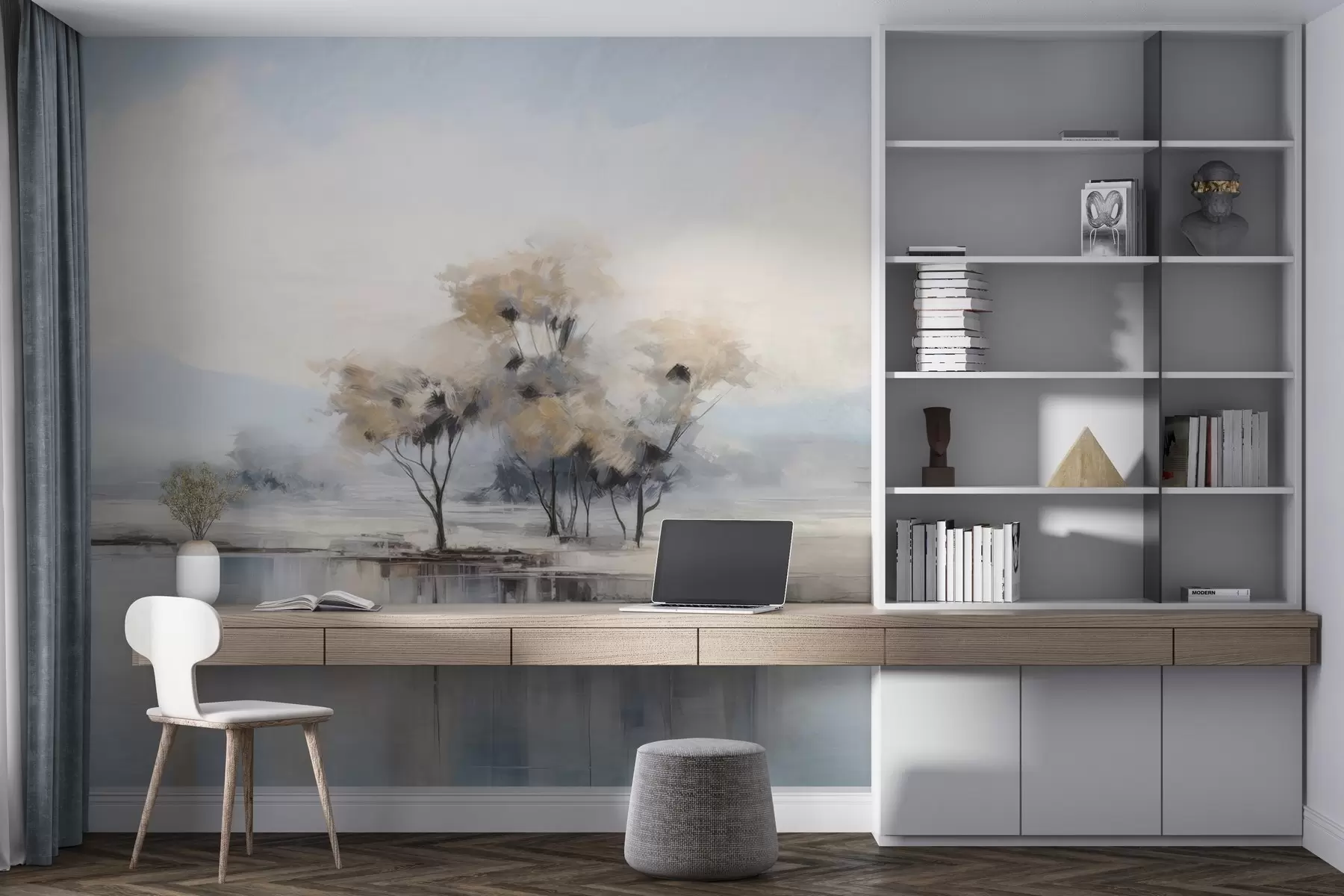 Fotobehang Horizon sereniteit w04250