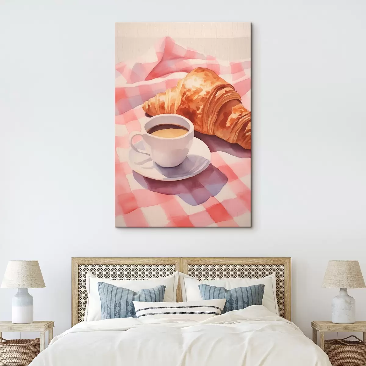  Schilderijen Koffie met croissant s45143