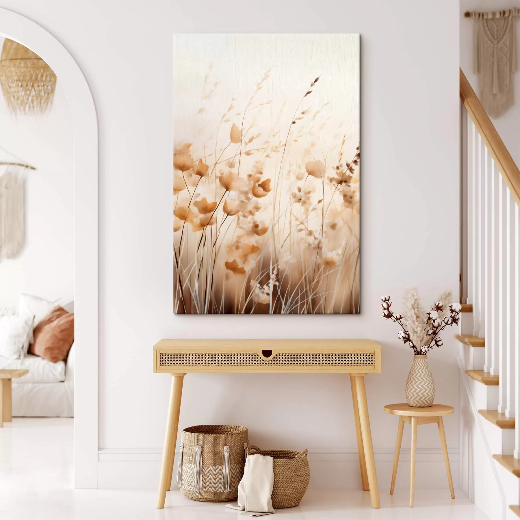  Schilderijen Abstracte wilde bloemen s45063