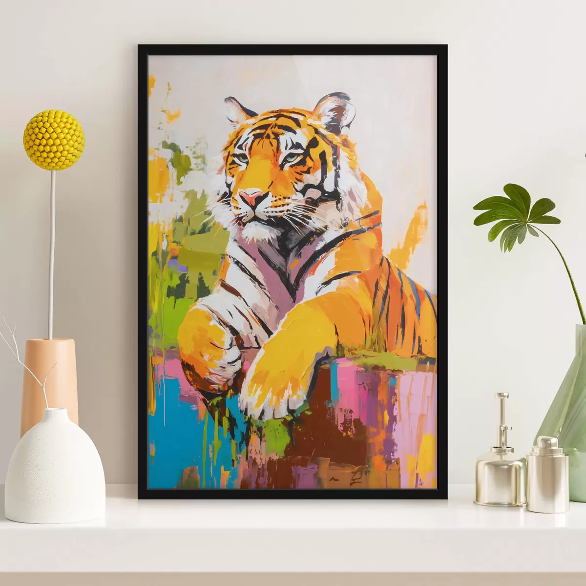 Poster Tijger f45070