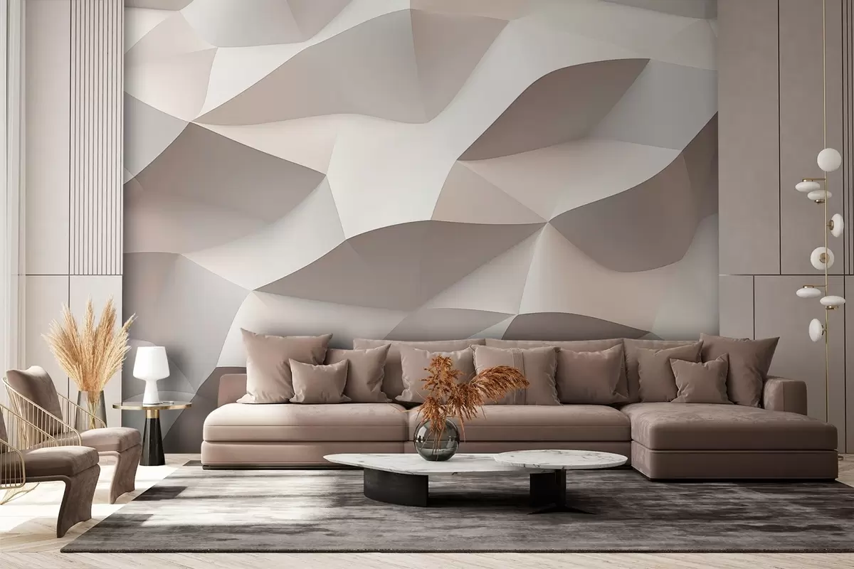 Fotobehang Geometrische abstractie w04267