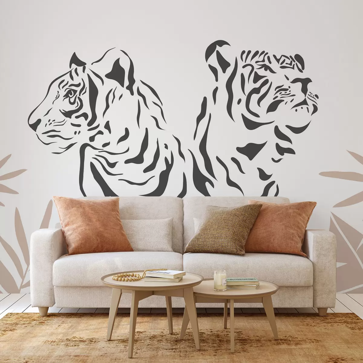 Fotobehang Tijgers w04294