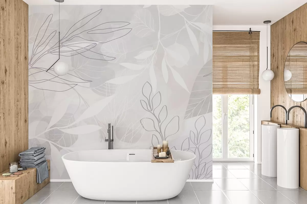 Fotobehang Plantenonttrekking w04297v1