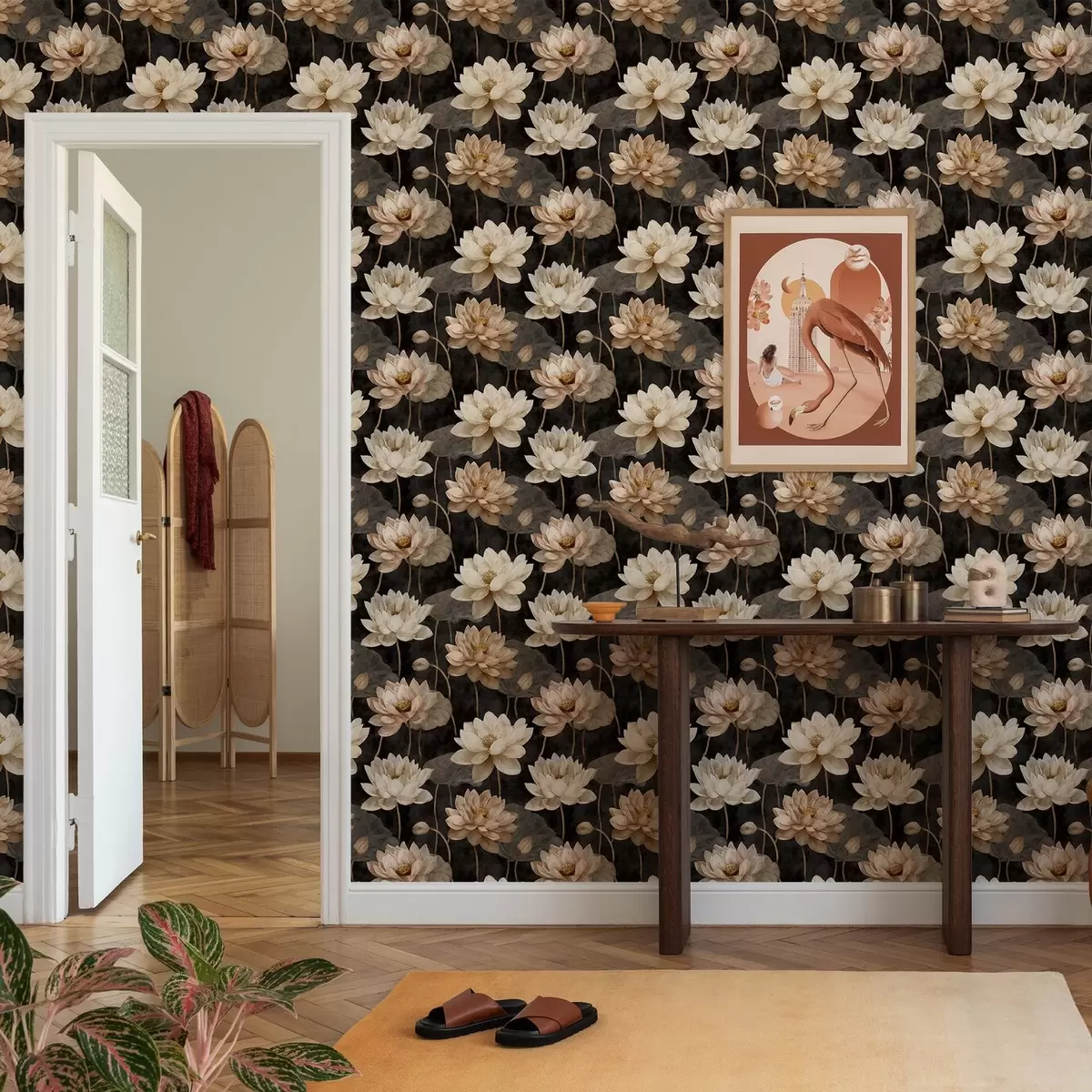 Behang Lotus a00420
