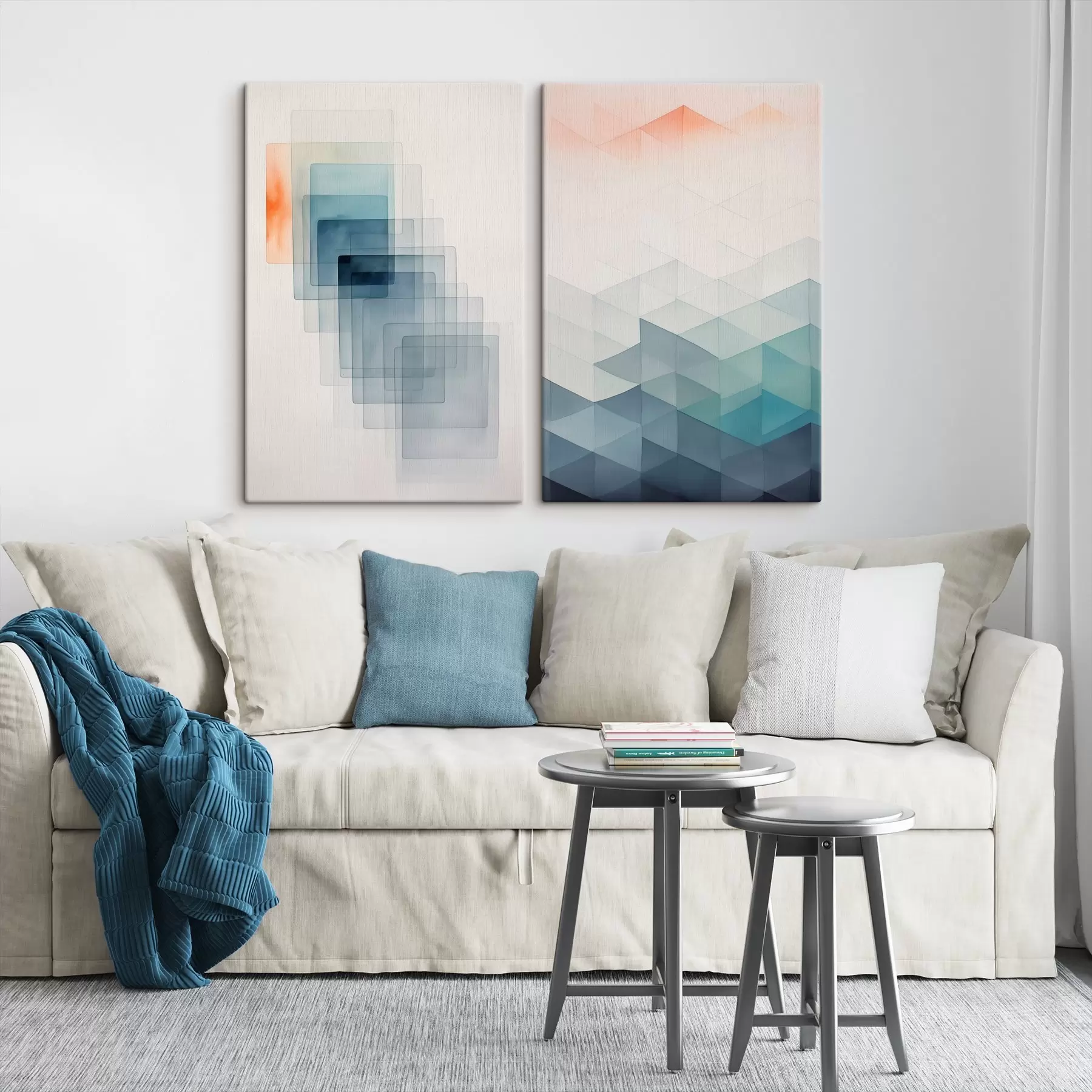  Schilderijen Moderne geometrische abstractie m00537