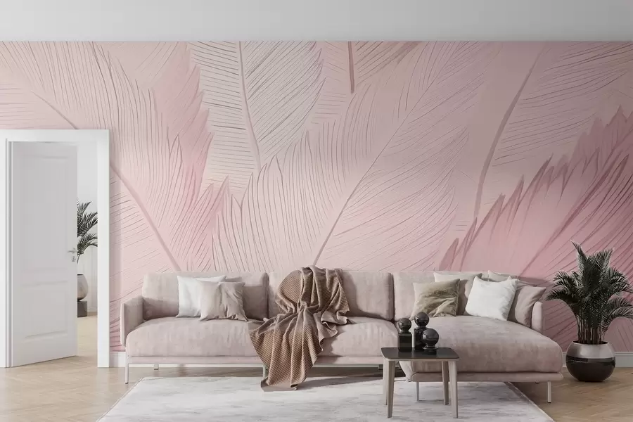 Fotobehang Pluizige veren w04289v1