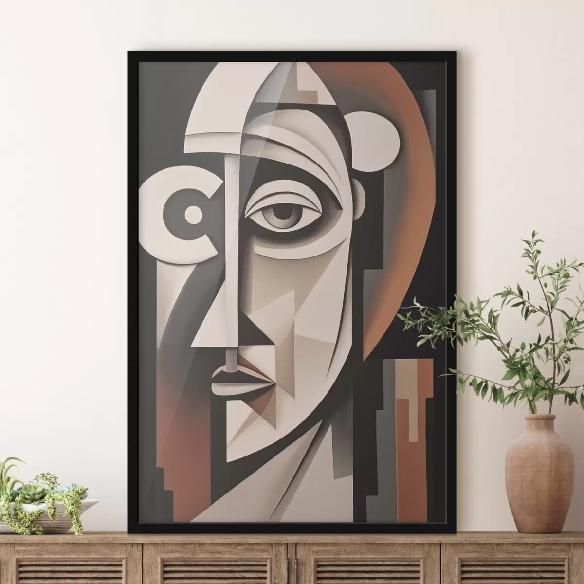 Poster Kubistische look f45228