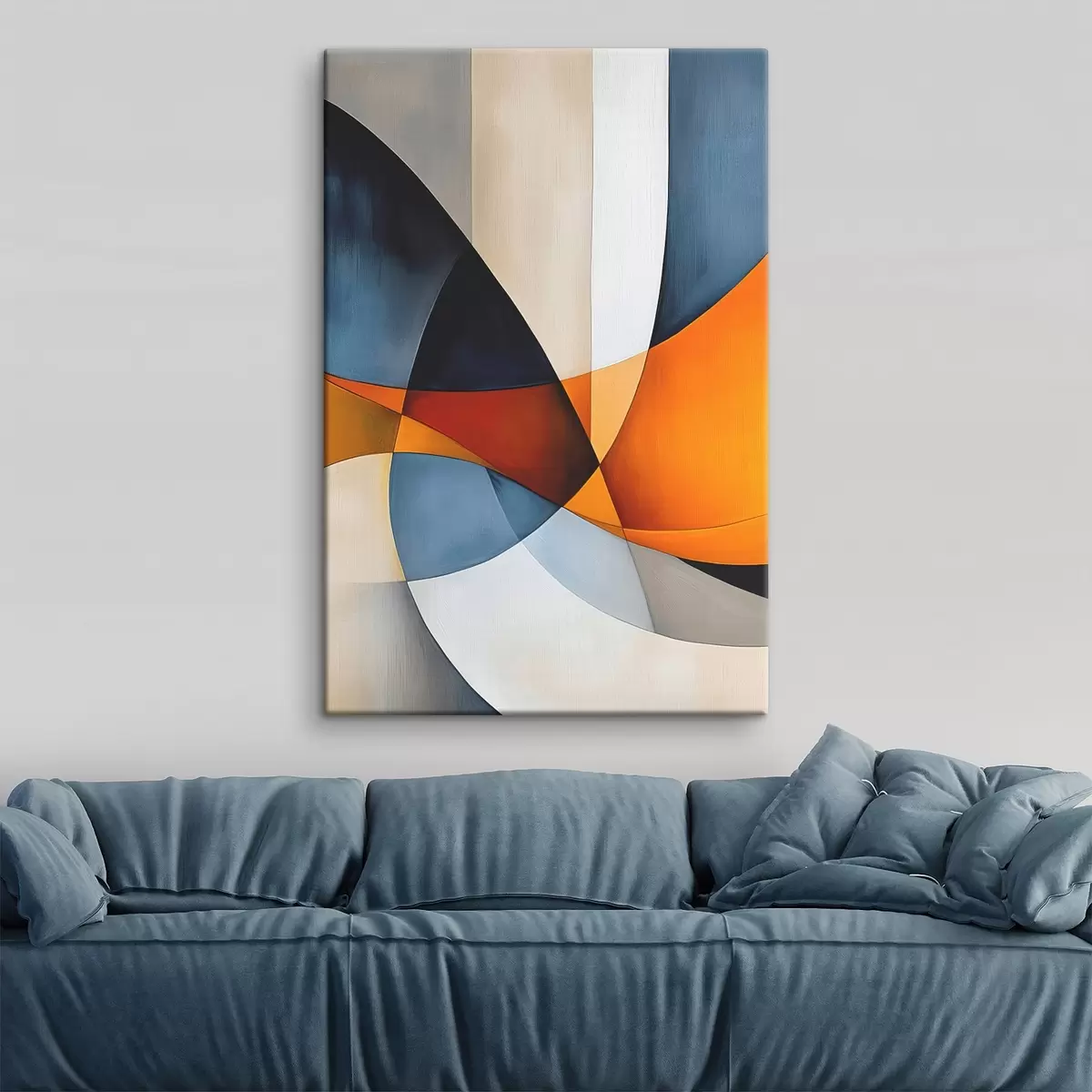  Schilderijen Abstractie met geometrische vormen s45201