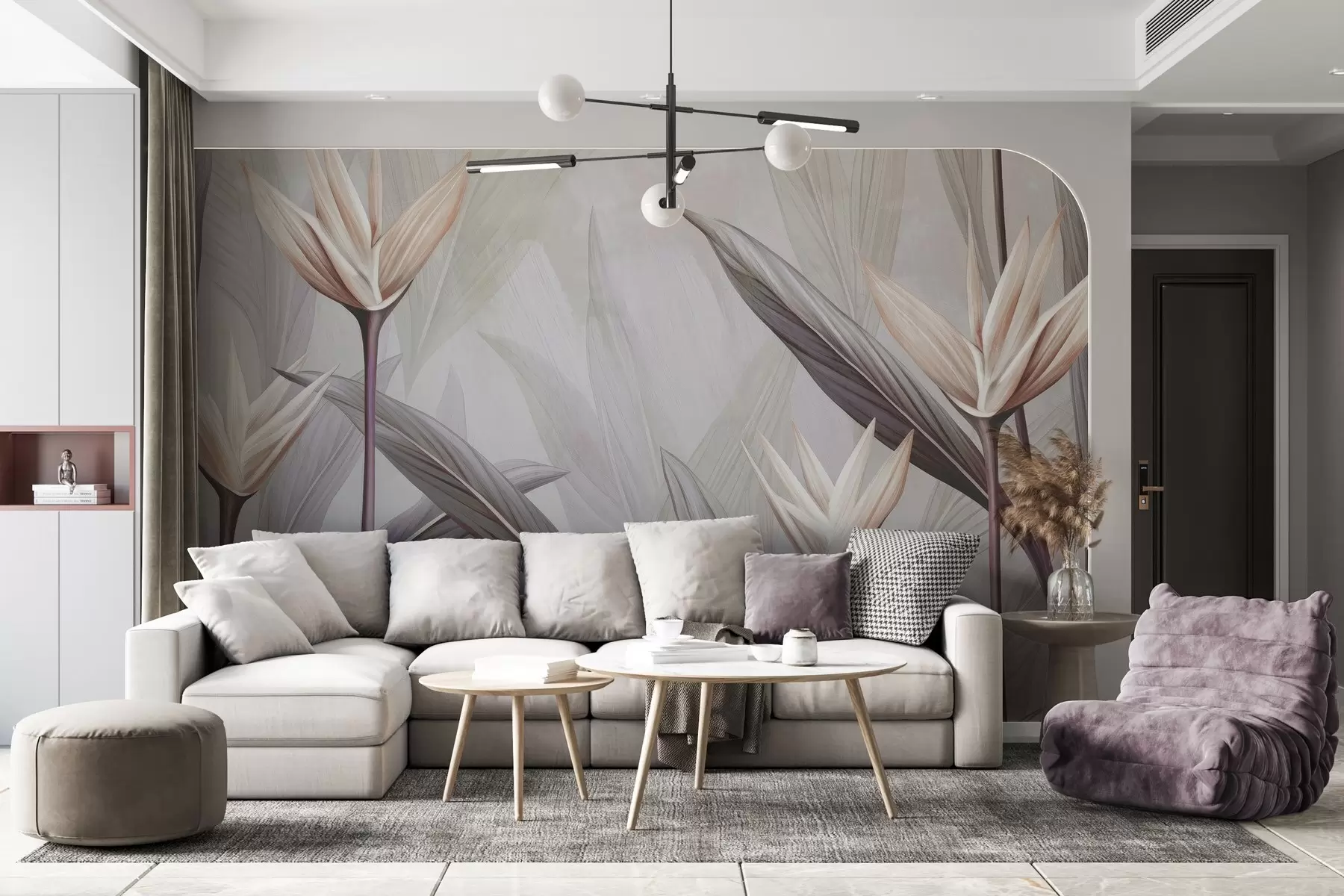 Fotobehang Fee strelitzia w04324