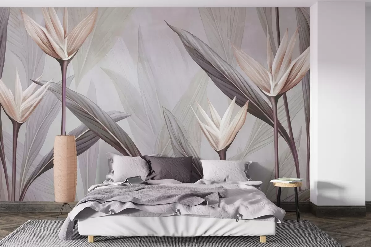 Fotobehang Fee strelitzia w04324