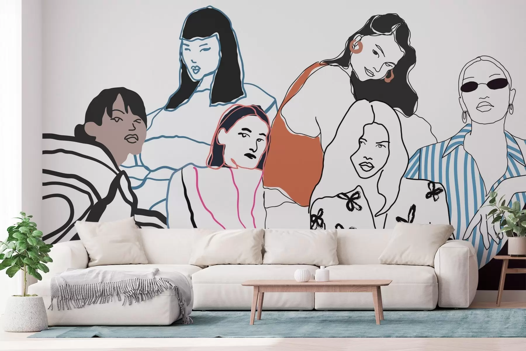 Fotobehang Meisjes w04359v1