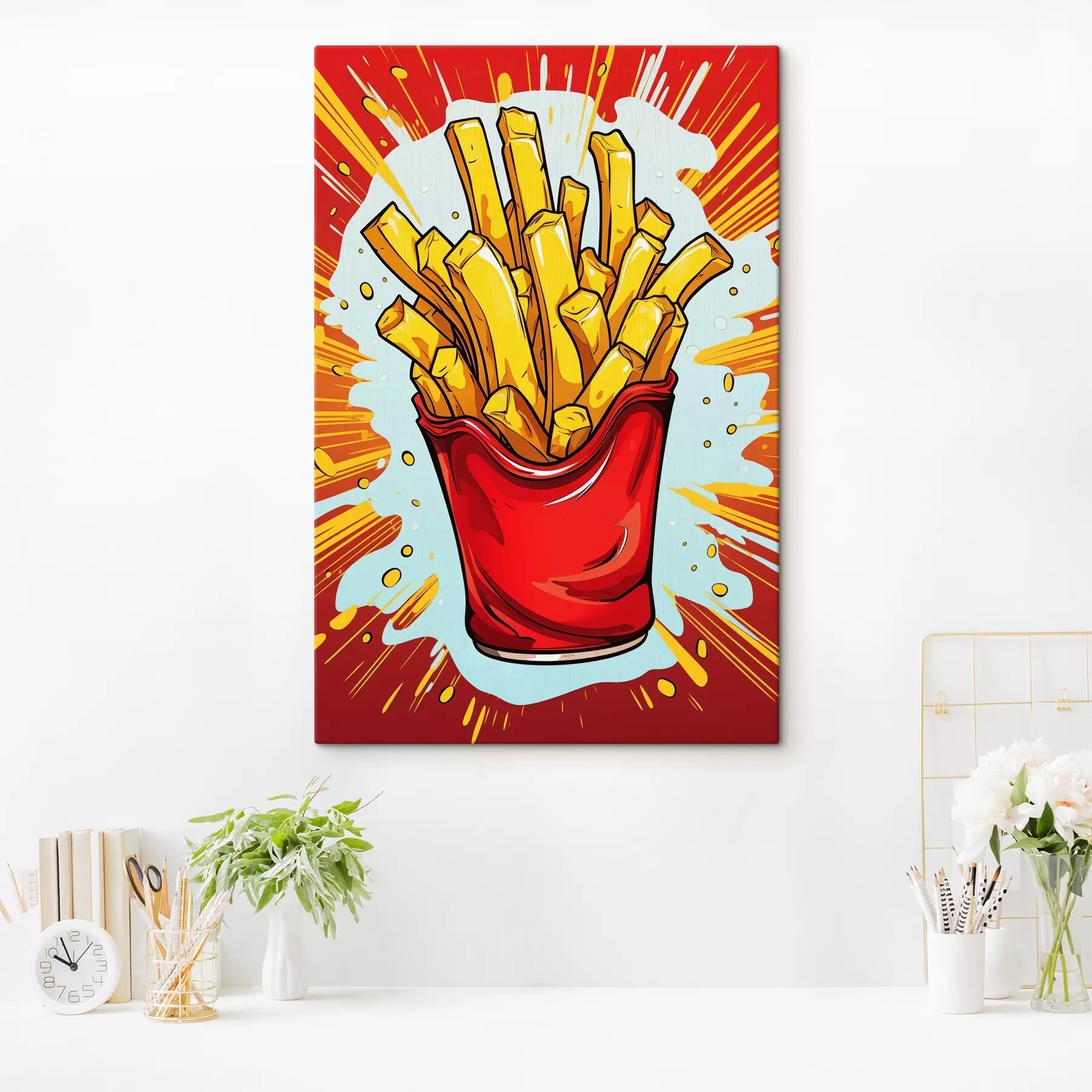  Schilderijen Friet  s45276
