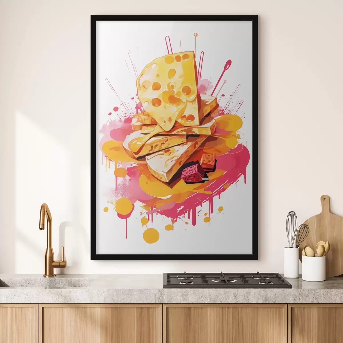 Poster Kaassamenstelling f45270