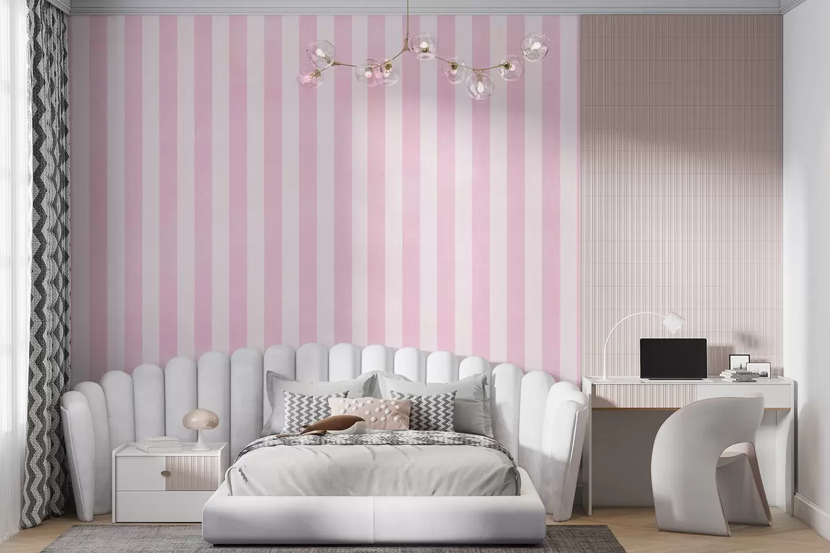 Fotobehang Roze strepen u71648