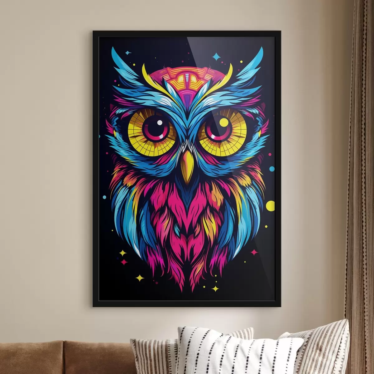 Poster Glimmende Uil f45281