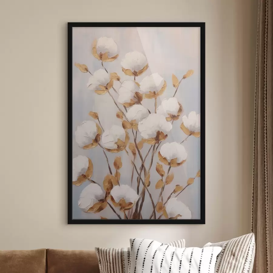 Fotobehang Katoen f45295