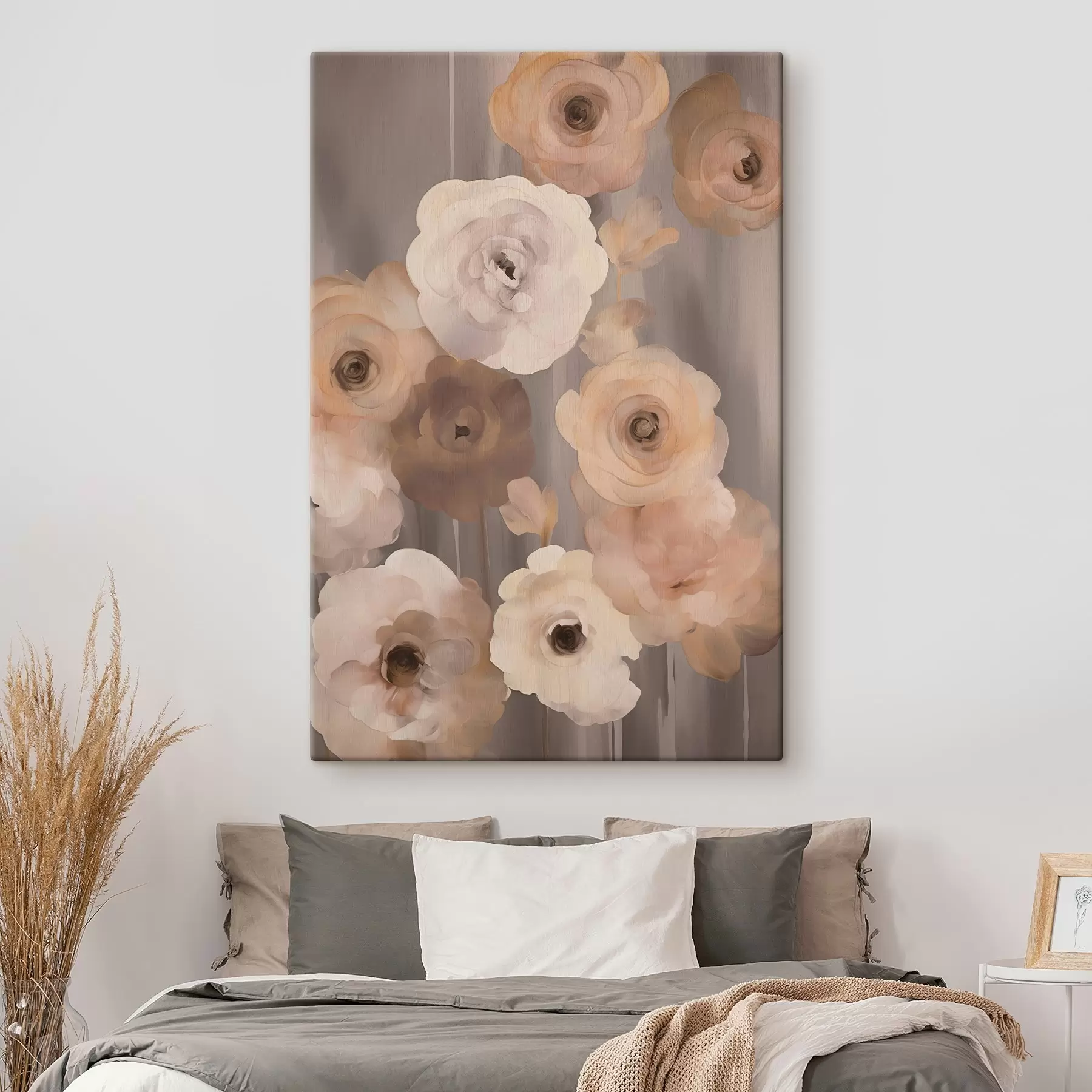  Schilderijen Abstracte bloemen s45160