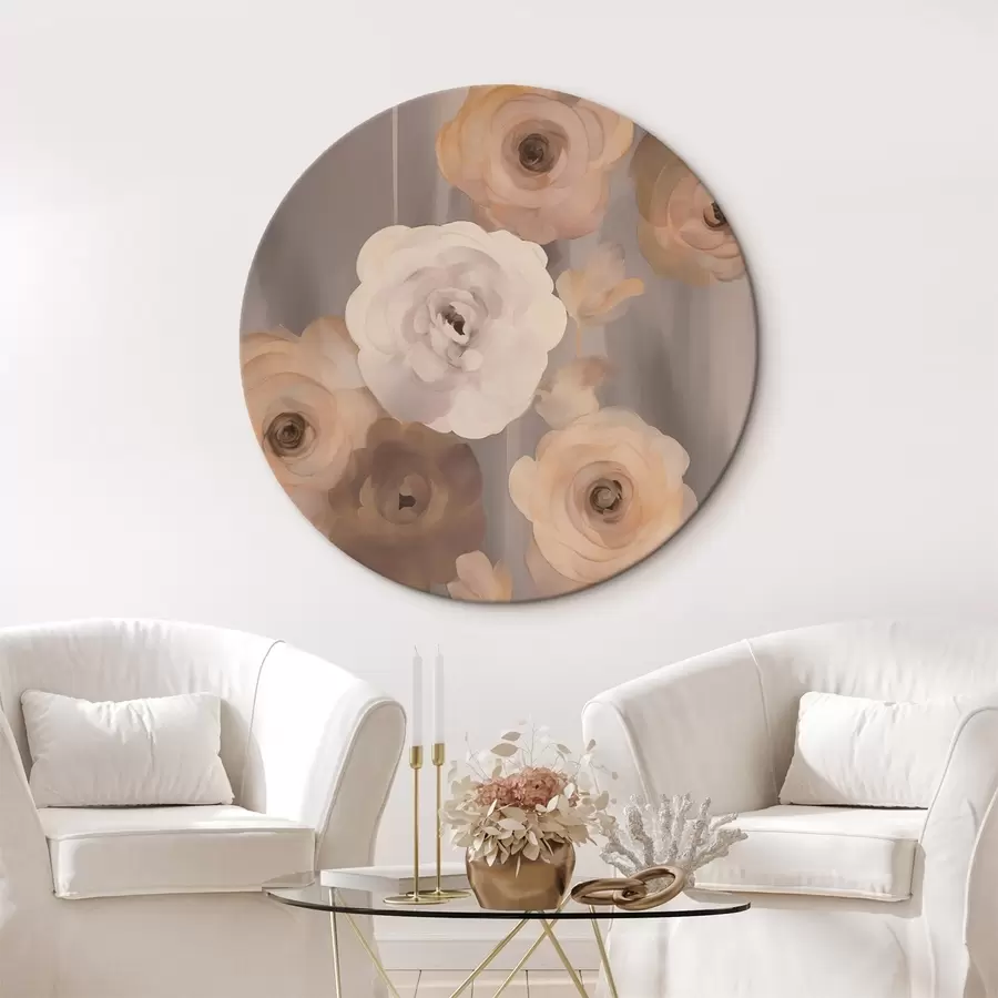  Schilderijen Abstracte bloemen r45160