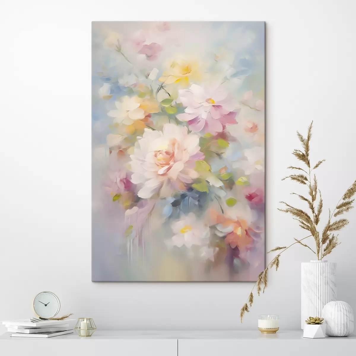  Schilderijen Bloemen imitatieschilderij s45301