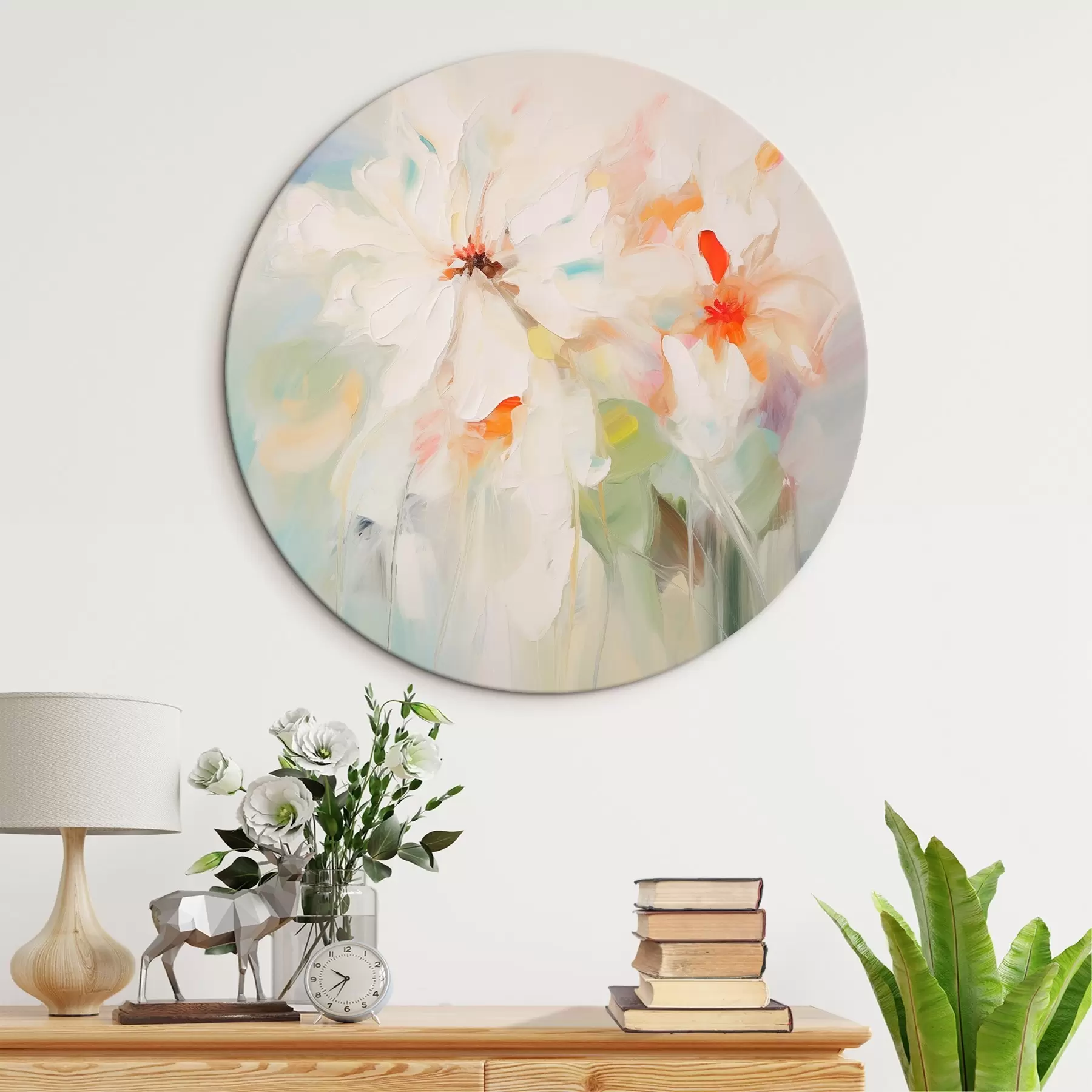 Schilderijen Bloemen imitatieschilderij r45306