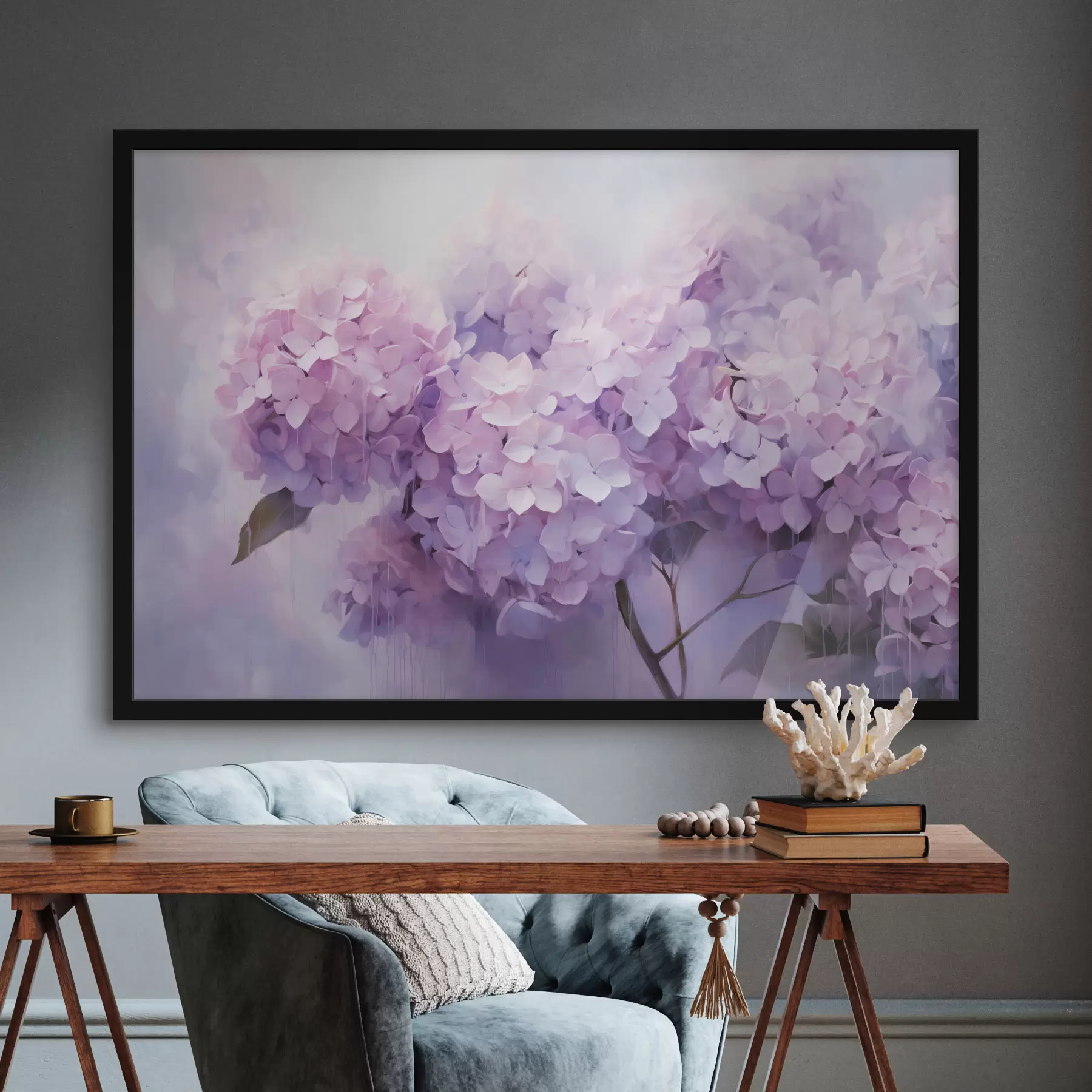 Fotobehang Moderne abstractie met rijke kleuren en textuurstreken f45046