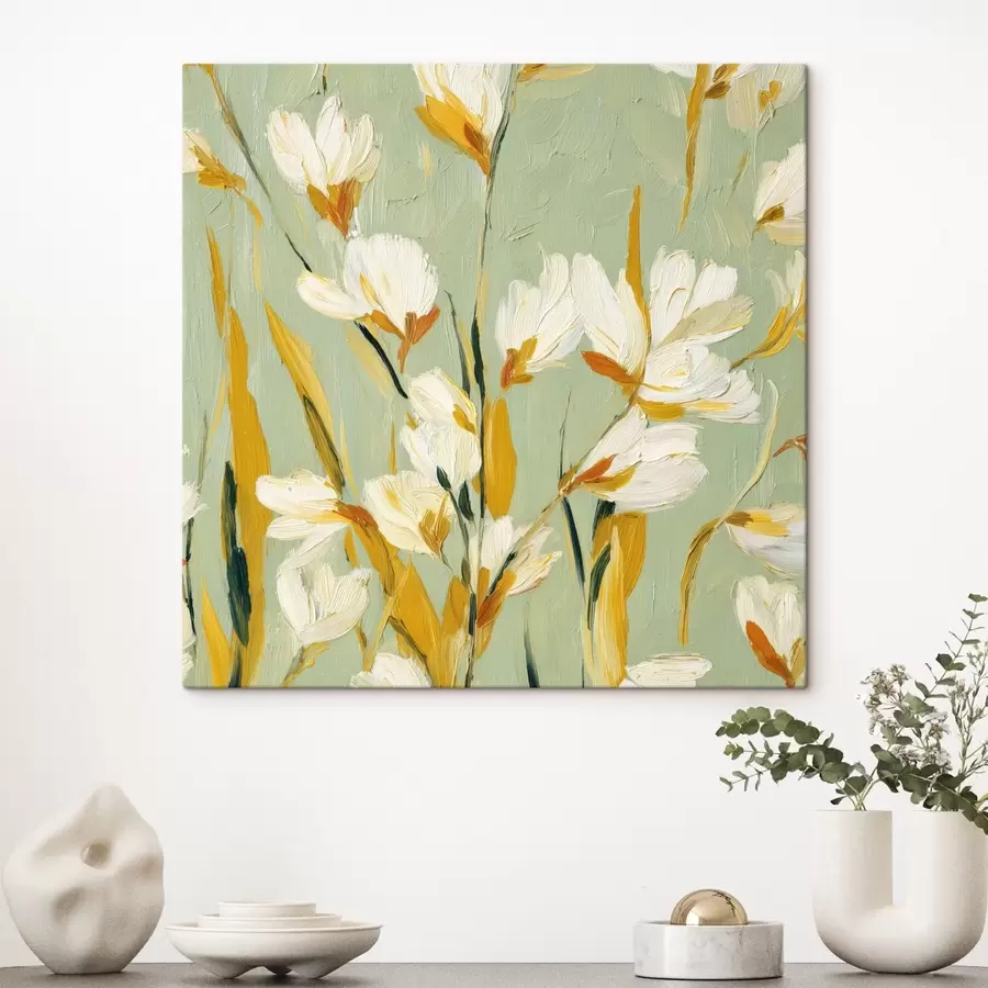 Schilderijen Heldere compositie in volumetrische stijl s45264