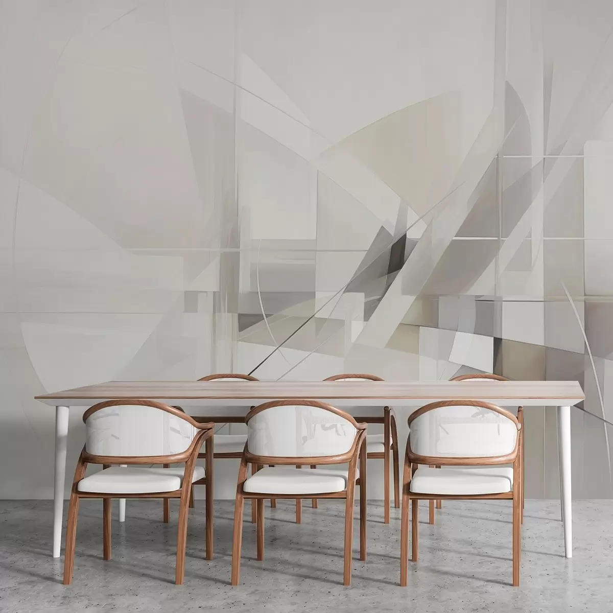 Fotobehang Abstracte meetkunde w04380v1