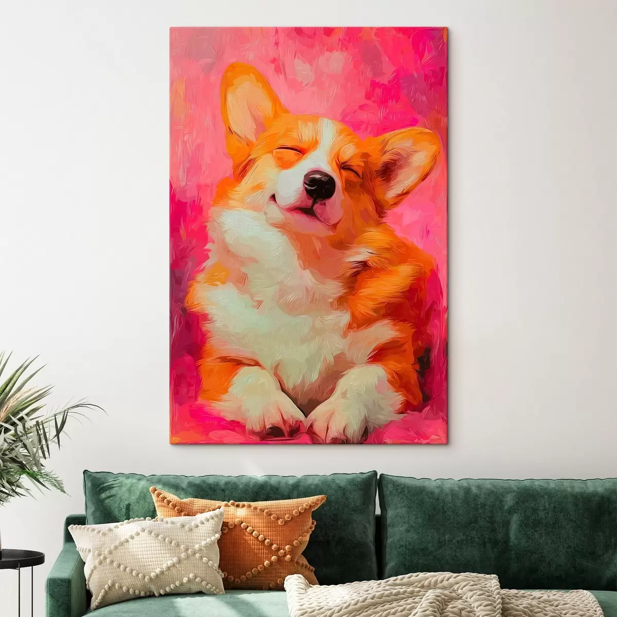  Schilderijen Corgi hond s45312
