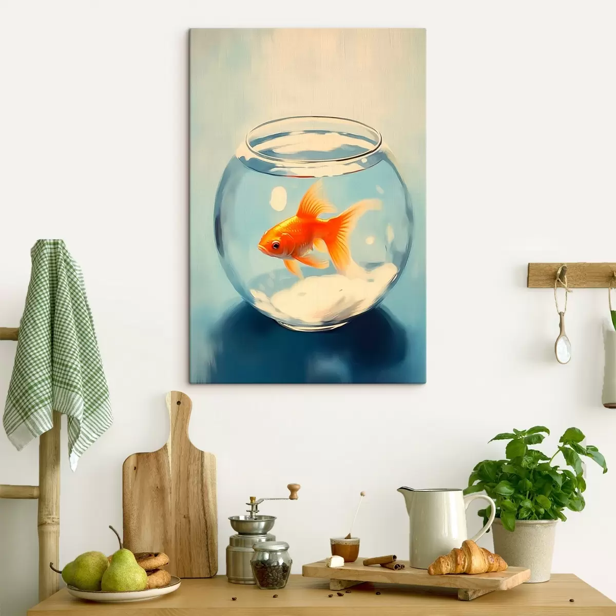  Schilderijen Vissen in een aquarium s45314
