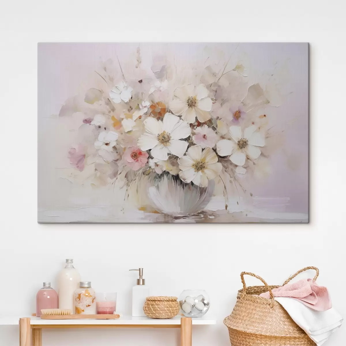  Schilderijen Fijn boeket imitatie van schilderij s45347