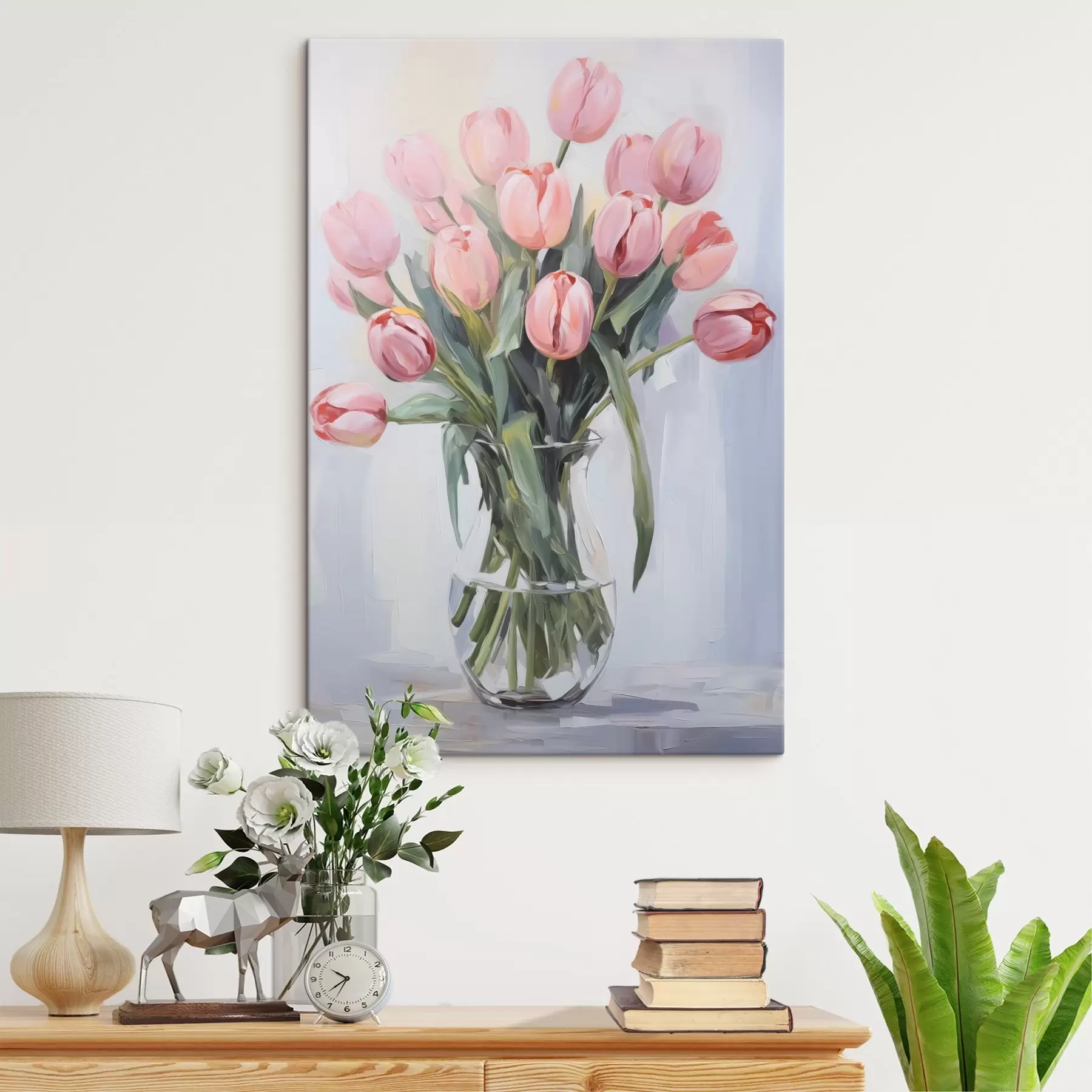  Schilderijen Tulpen in een vaas s45355