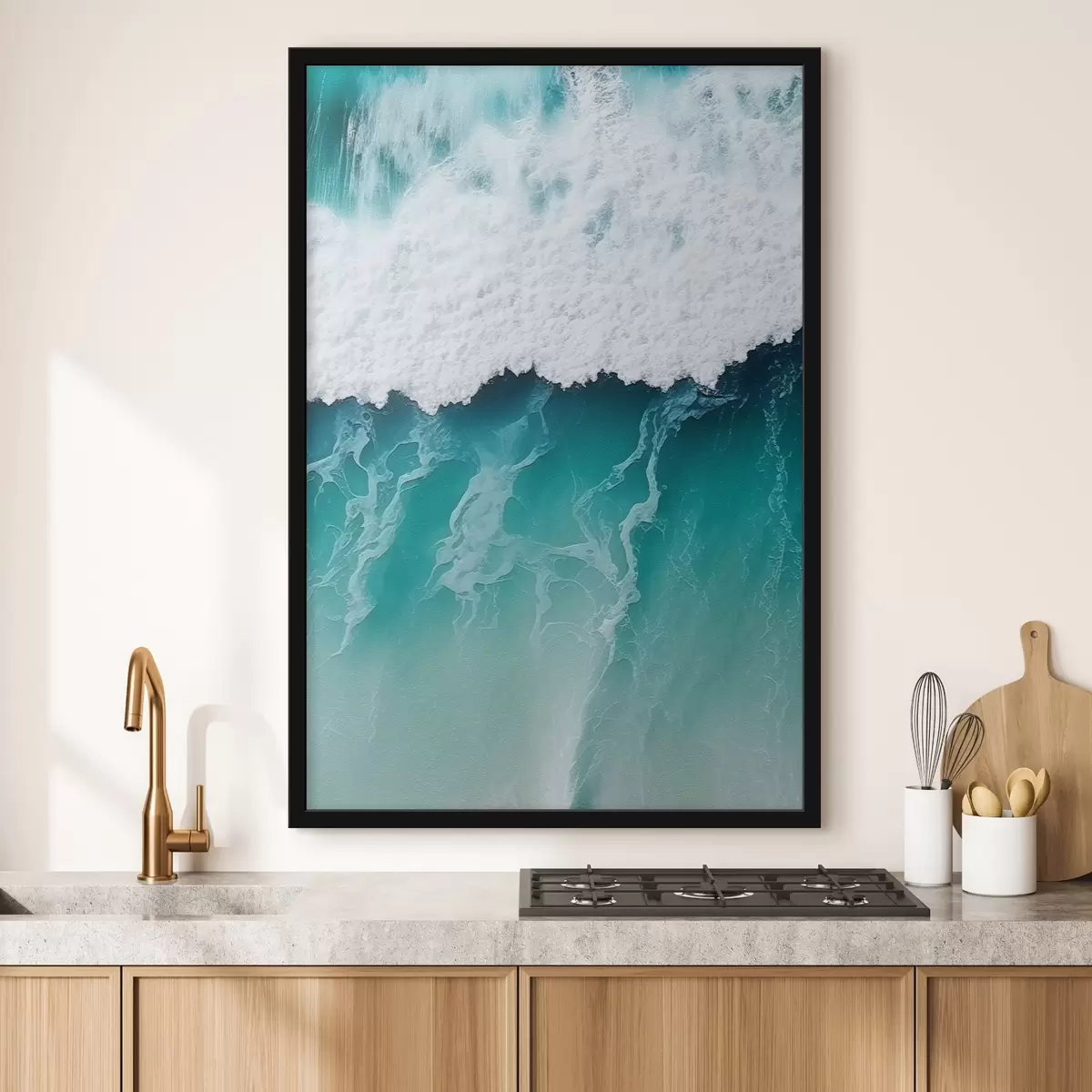 Poster Oceaangolf f45380