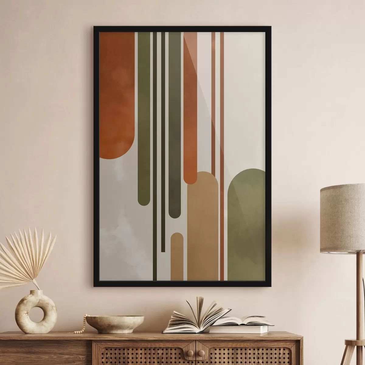 Poster Veelkleurige abstractie f45397
