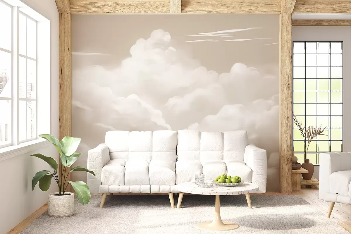 Fotobehang Wolken w04406v1