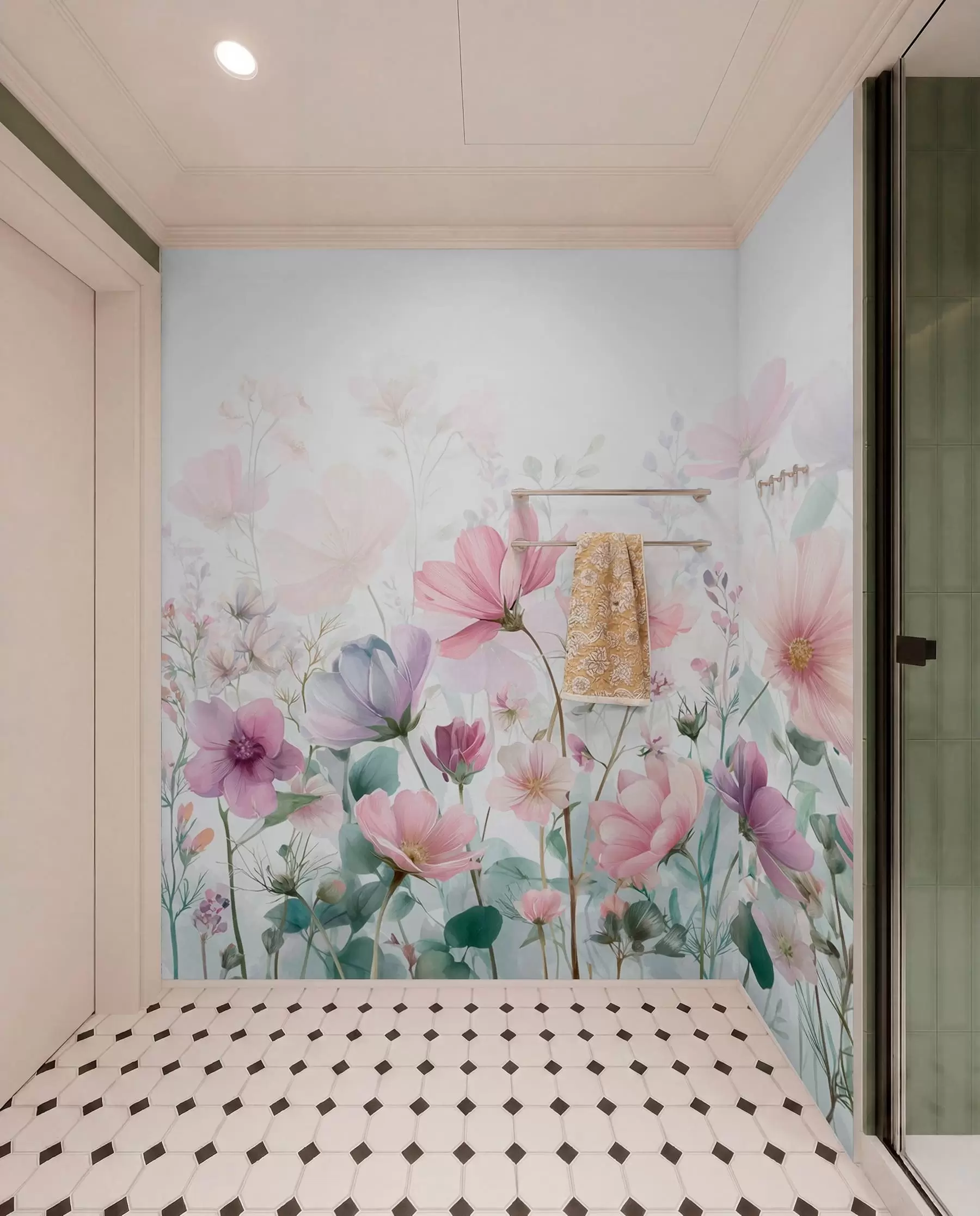 Fotobehang tere wilde bloemen w04171