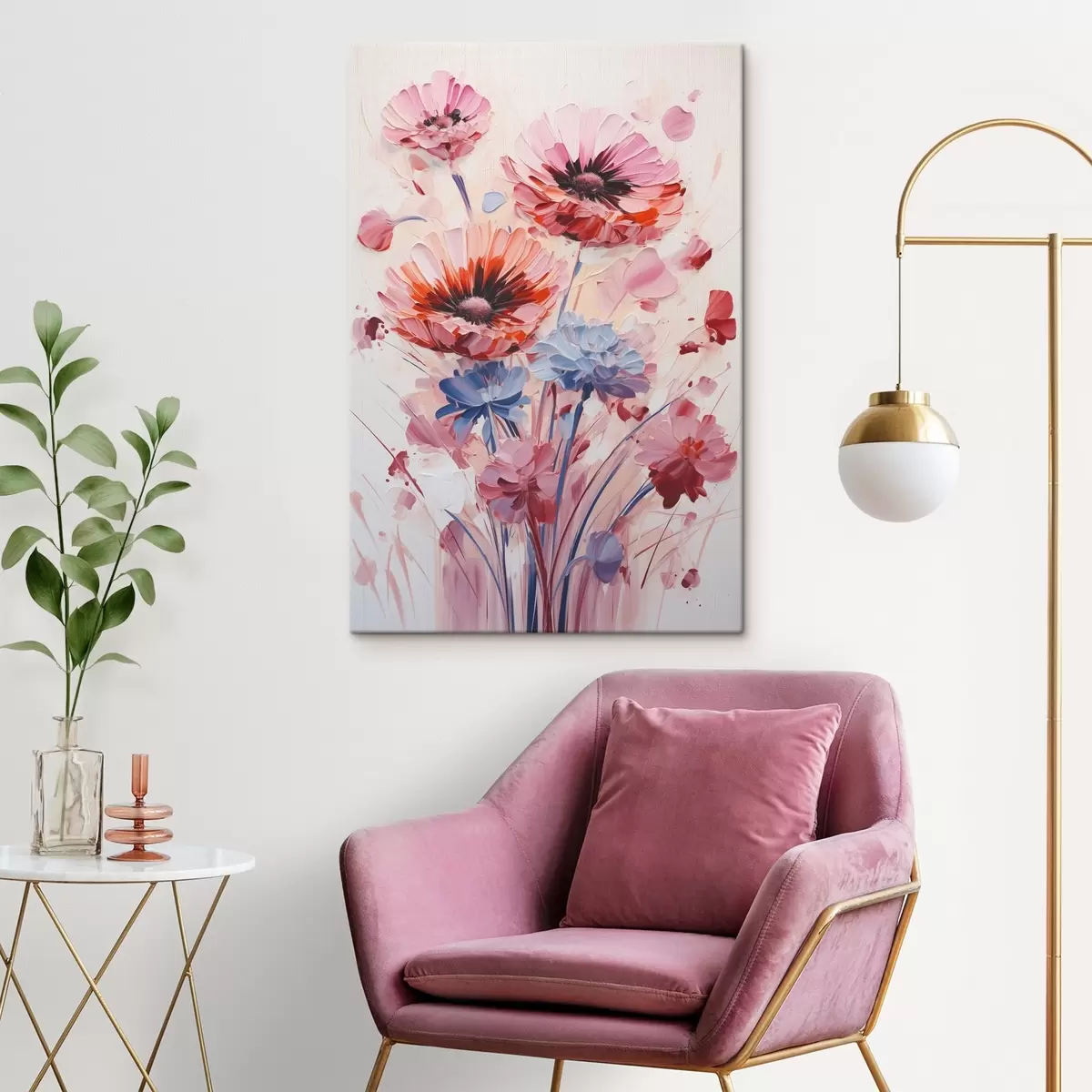  Schilderijen Bloemen s45373