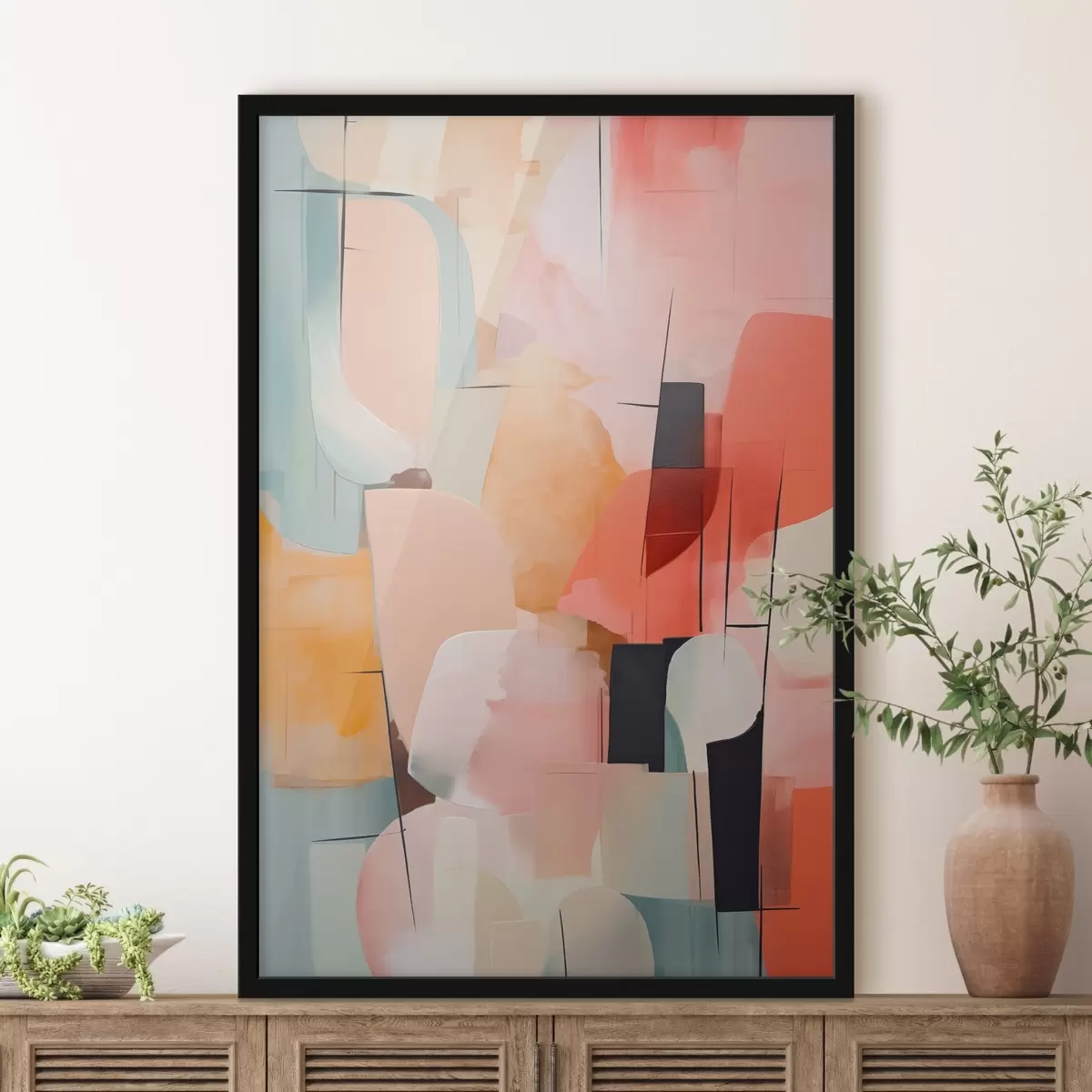 Poster Abstractie f45369