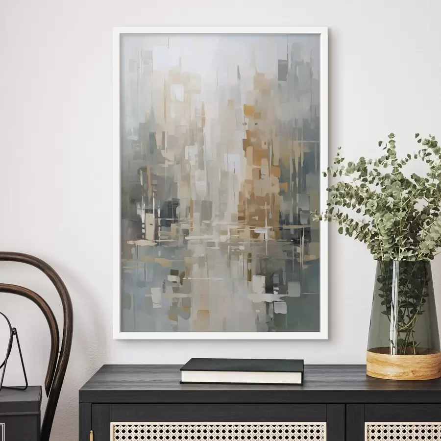 Fotobehang Abstractie imitatie van schilderkunst f45456