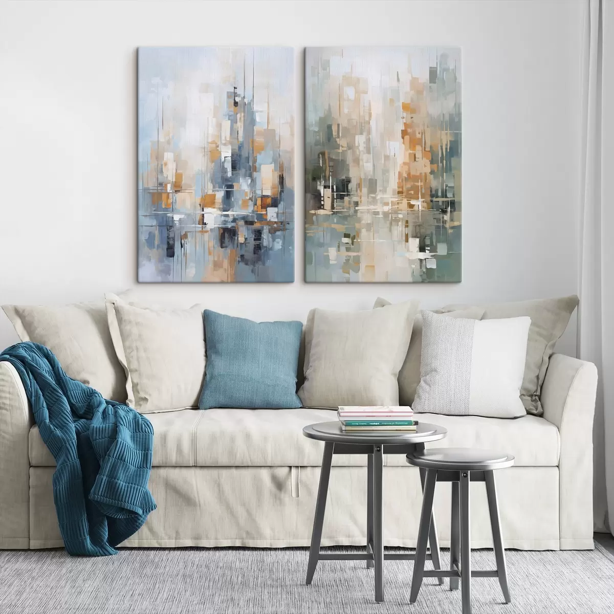  Schilderijen Abstractie imitatie van schilderkunst m00625