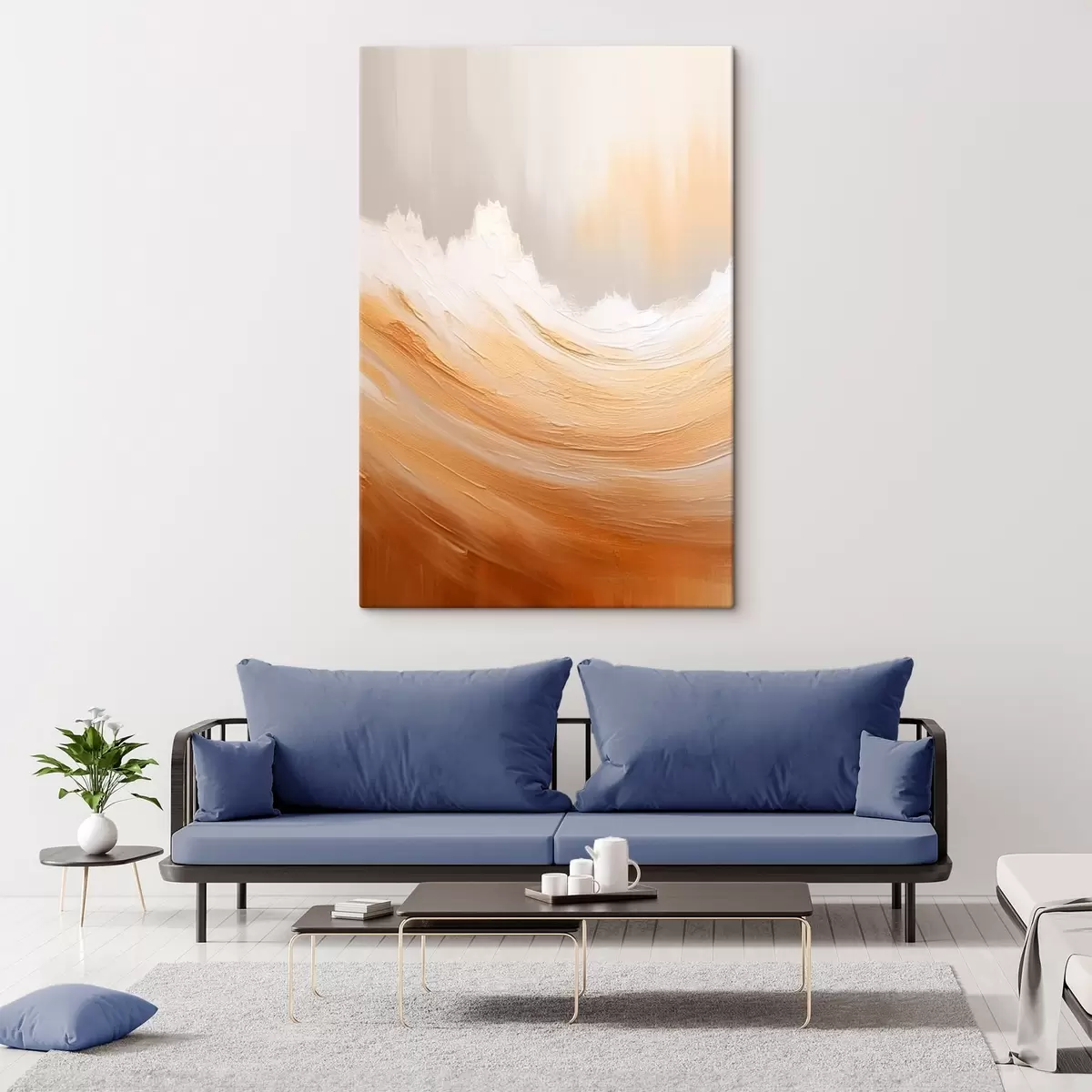  Schilderijen Abstracte zandbergen s45474