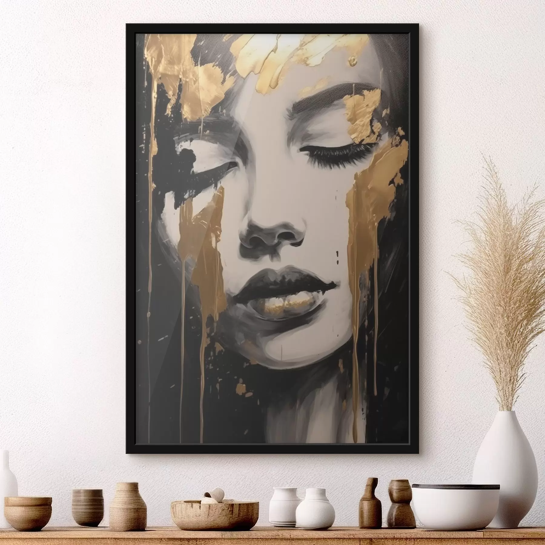 Fotobehang Vrouwelijk portret f45468